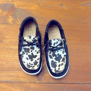 Hey Dudes- Cow Print